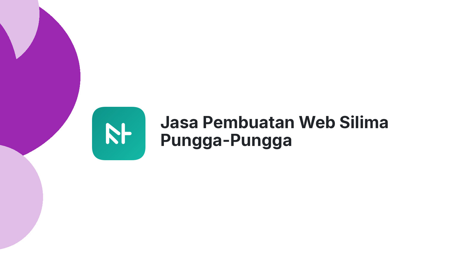 Jasa Pembuatan Web Silima Pungga-Pungga