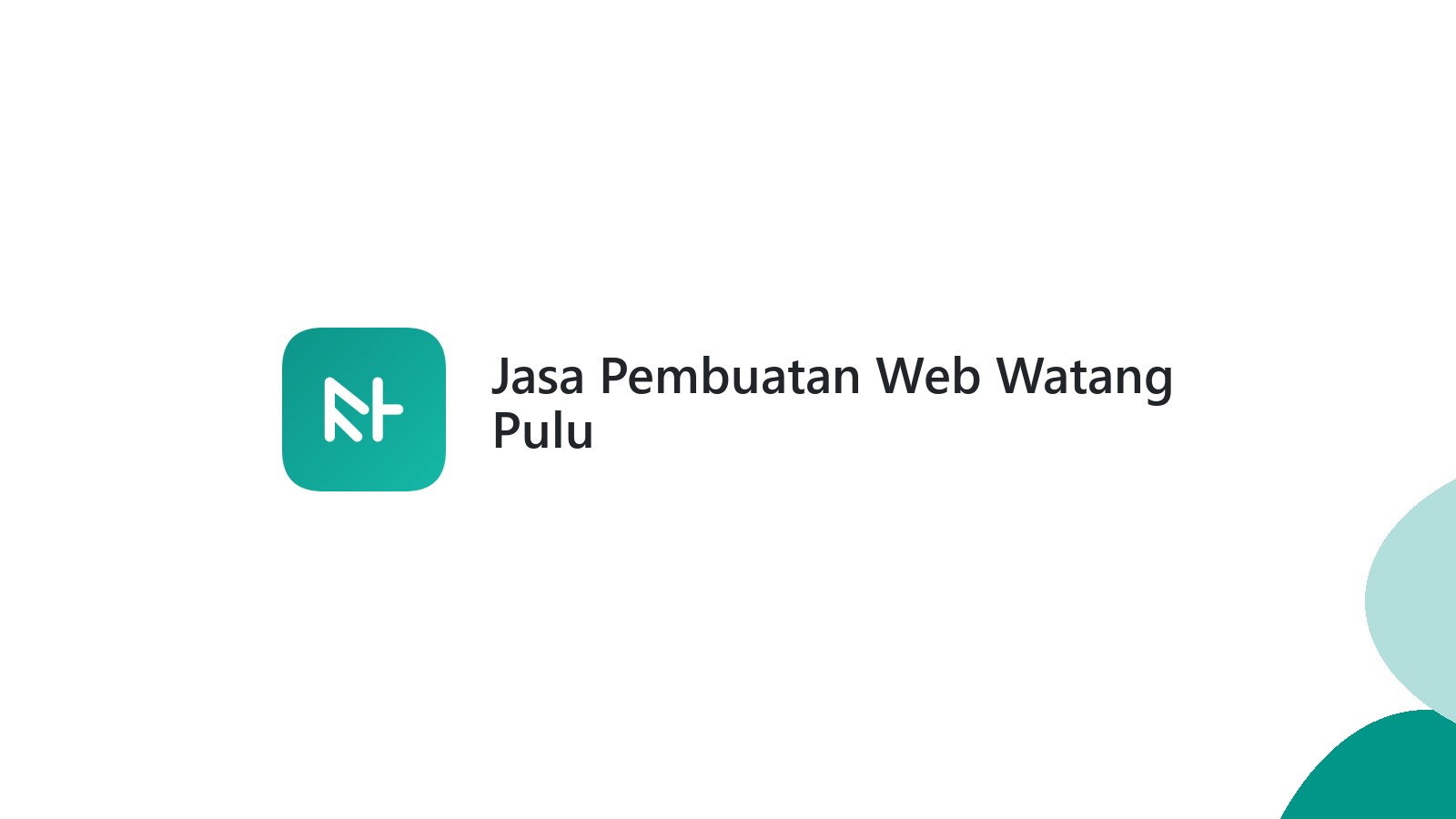 Jasa Pembuatan Web Watang Pulu