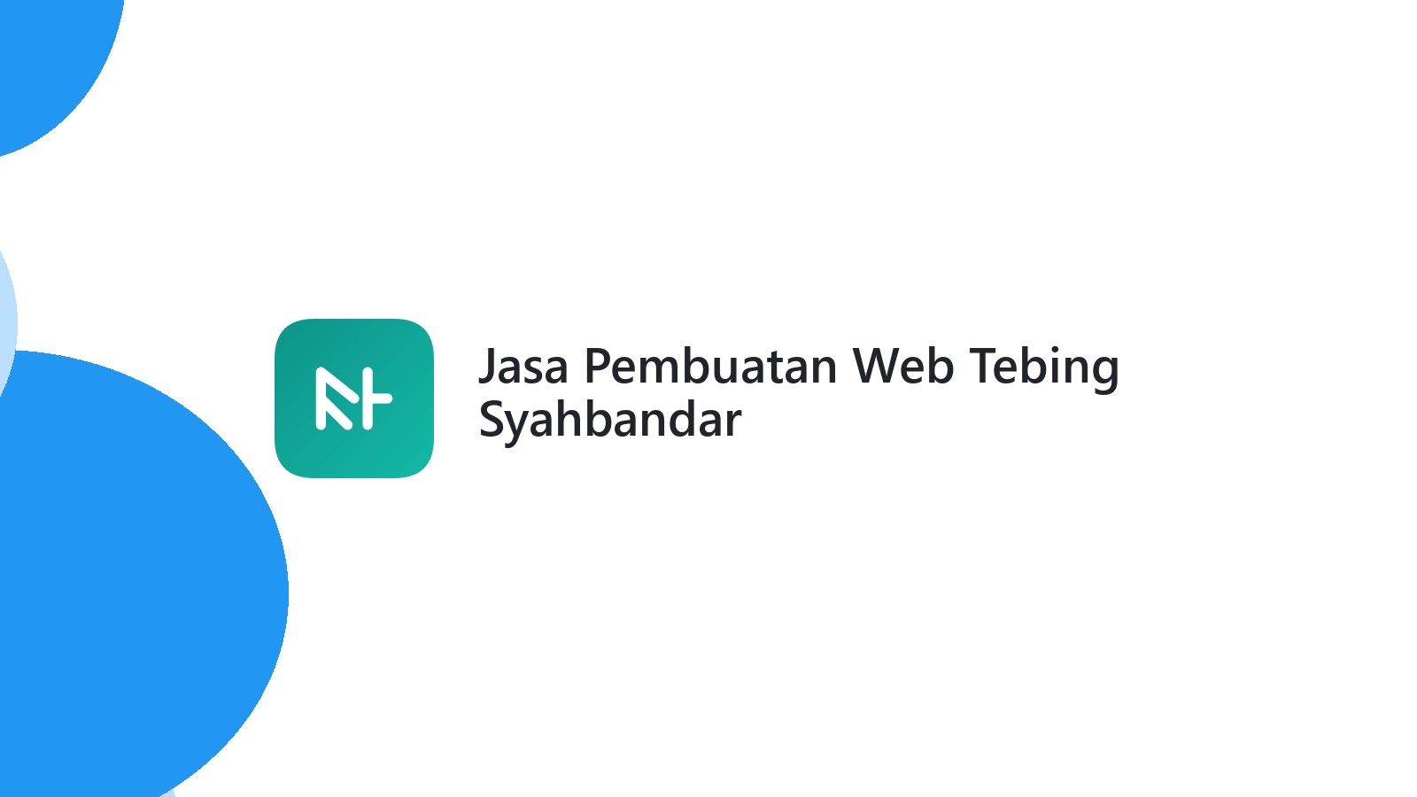 Jasa Pembuatan Web Tebing Syahbandar