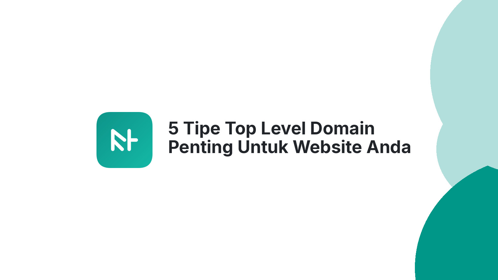 5 Tipe Top Level Domain Penting Untuk Website Anda
