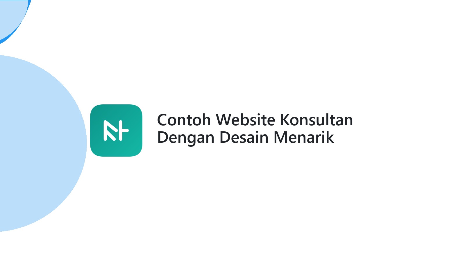 Contoh Website Konsultan Dengan Desain Menarik