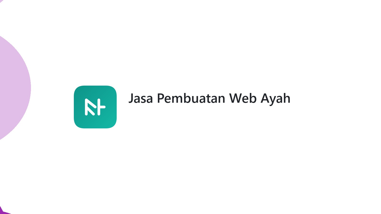 Jasa Pembuatan Web Ayah