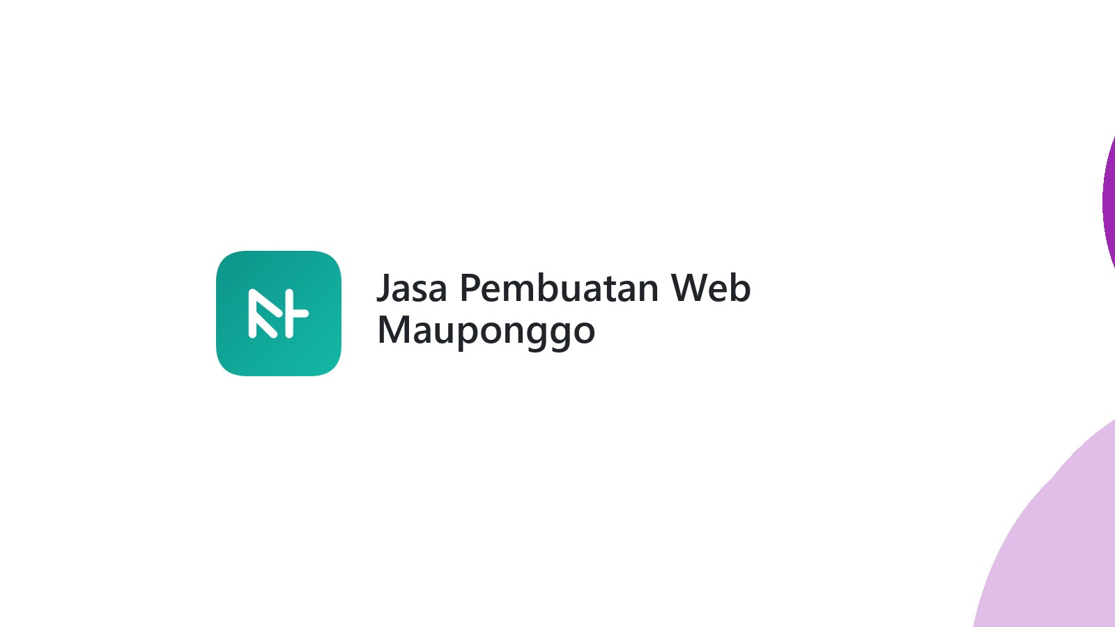 Jasa Pembuatan Web Mauponggo