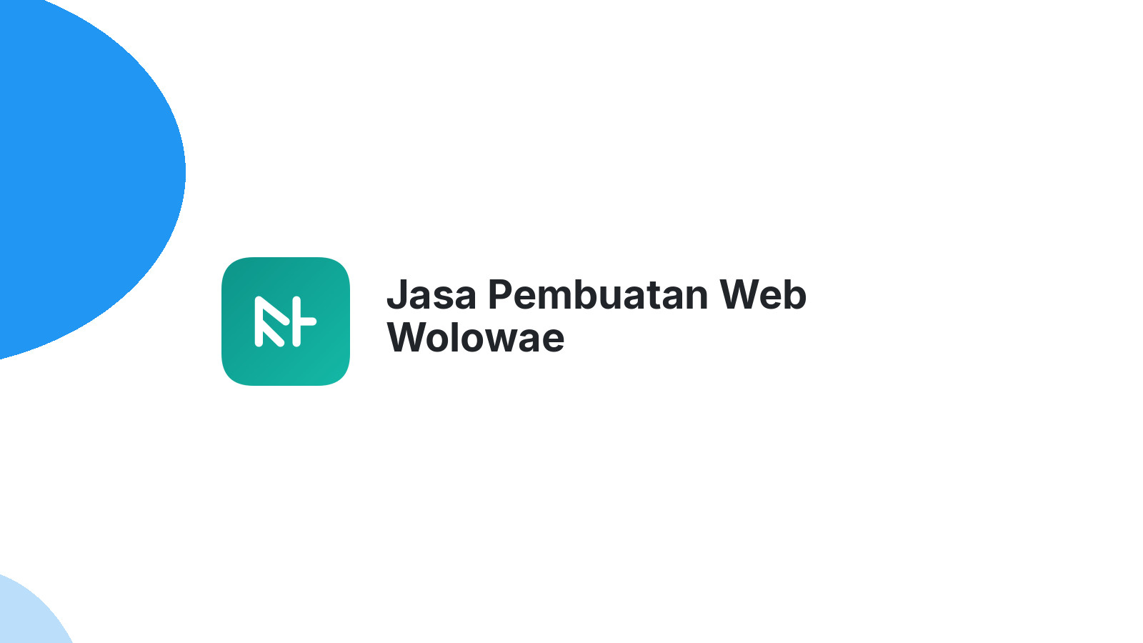 Jasa Pembuatan Web Wolowae