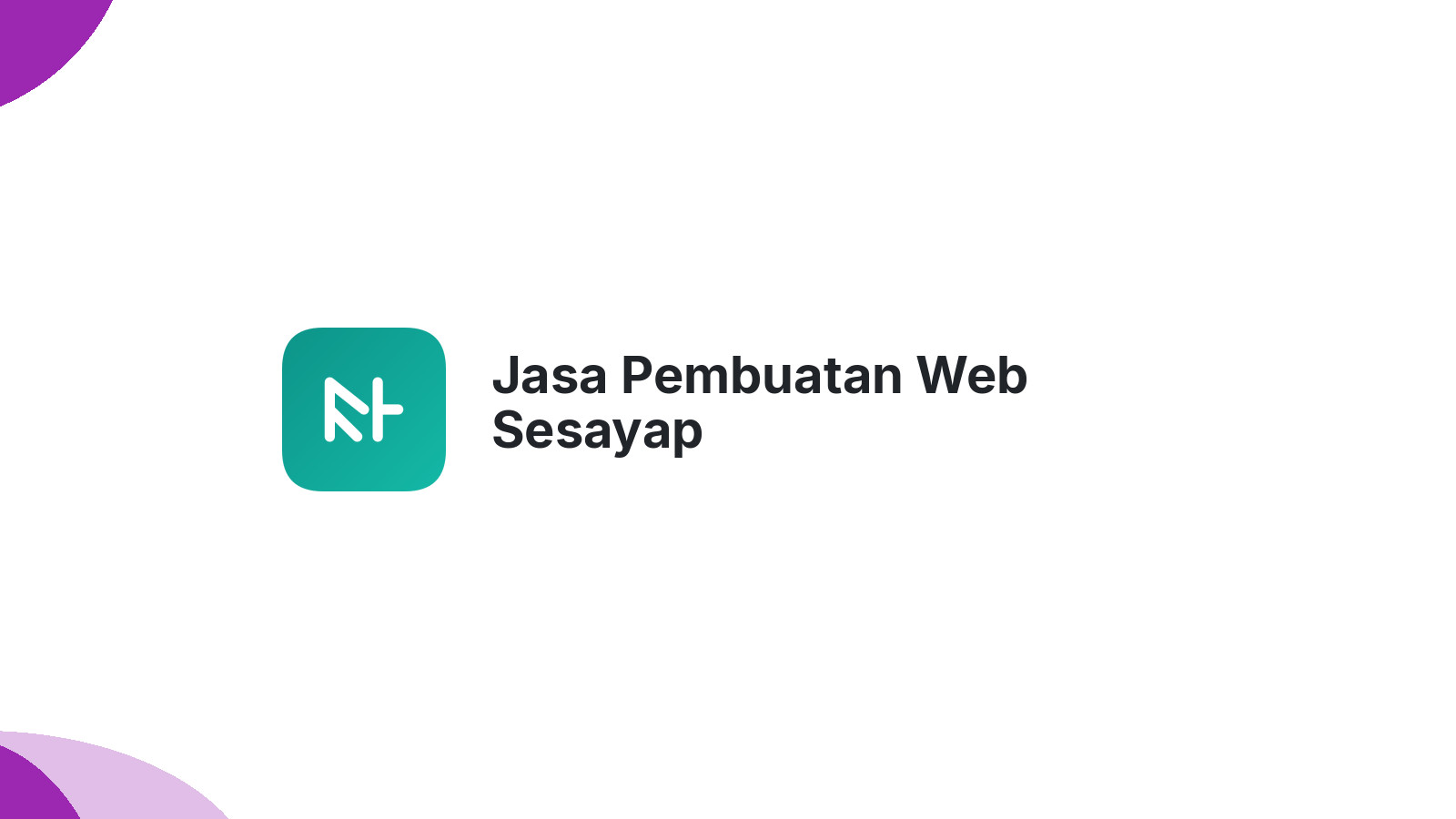 Jasa Pembuatan Web Sesayap