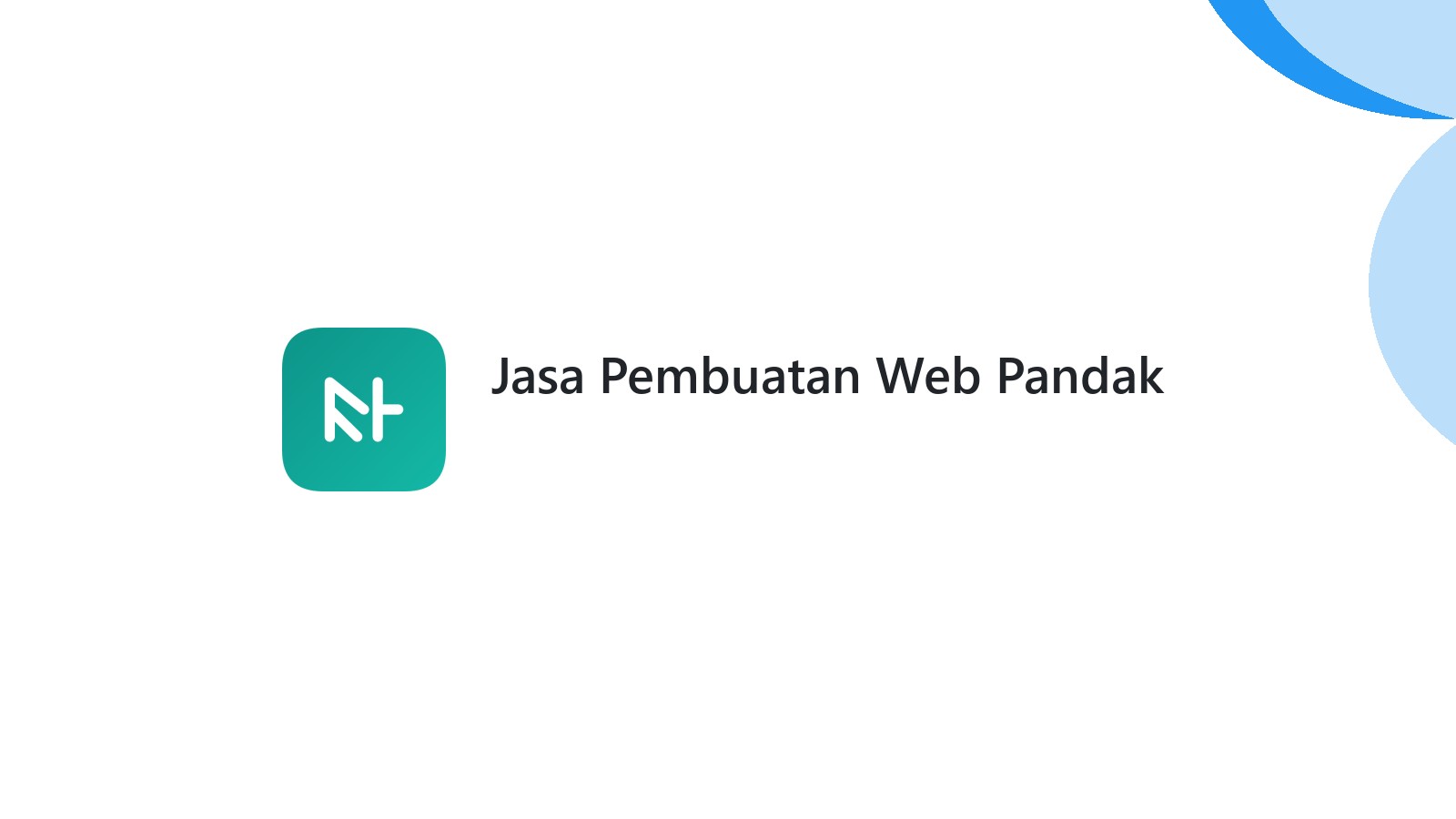Jasa Pembuatan Web Pandak