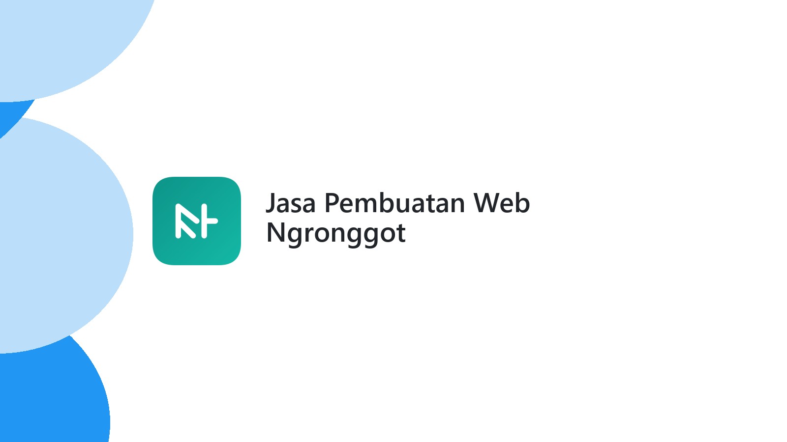 Jasa Pembuatan Web Ngronggot