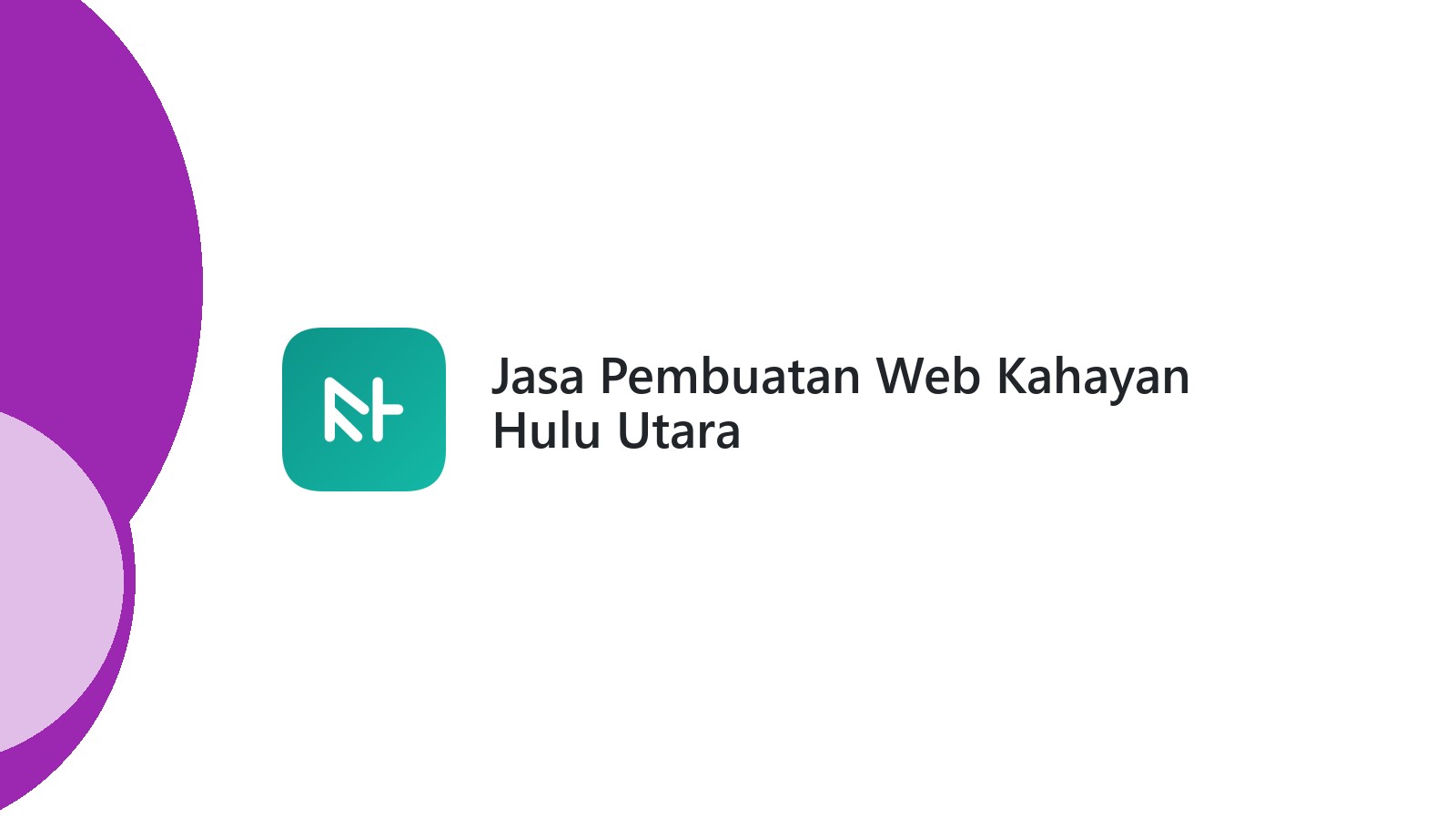 Jasa Pembuatan Web Kahayan Hulu Utara