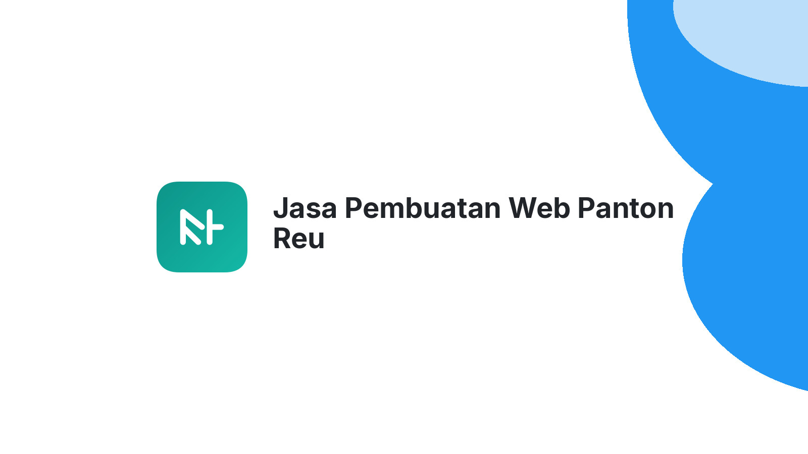 Jasa Pembuatan Web Panton Reu