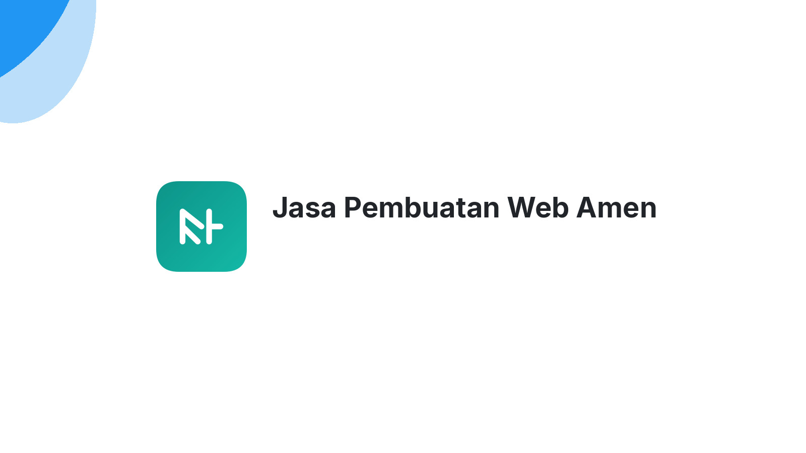 Jasa Pembuatan Web Amen