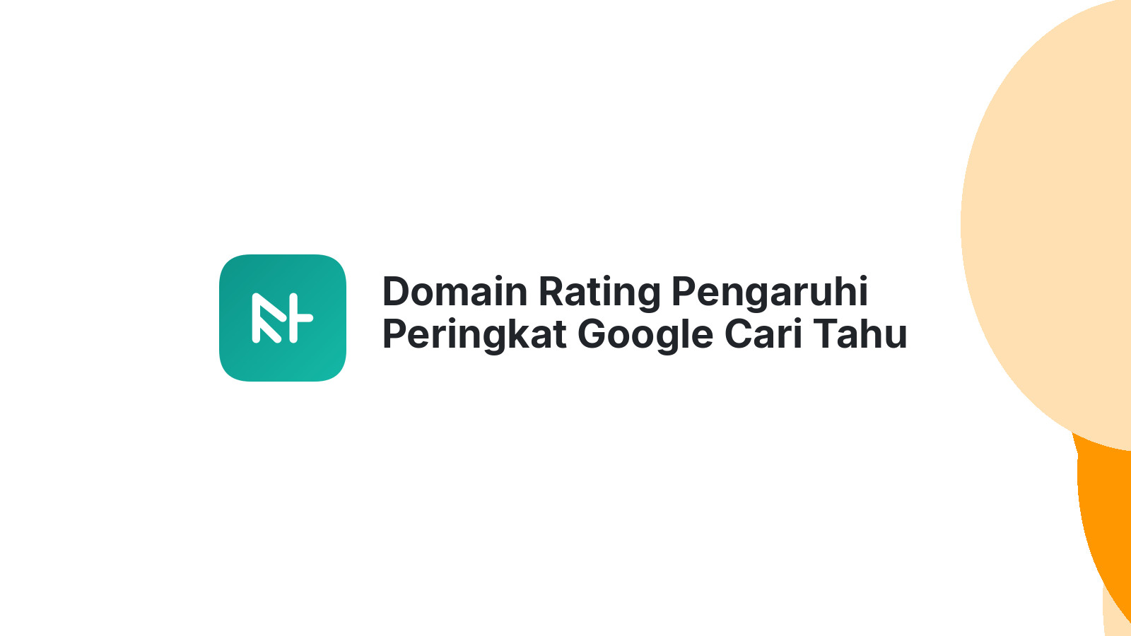 Domain Rating Pengaruhi Peringkat Google Cari Tahu