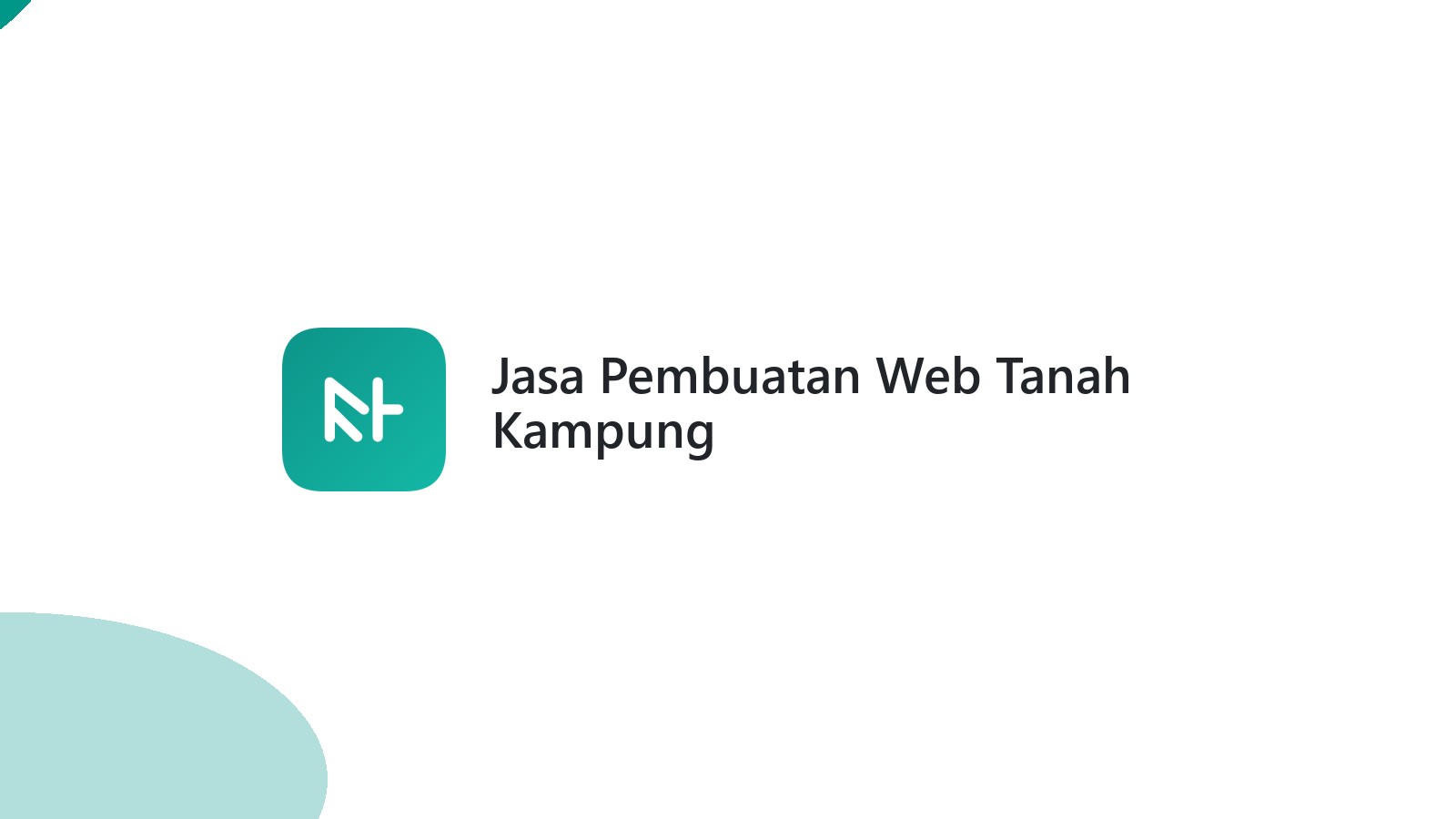 Jasa Pembuatan Web Tanah Kampung