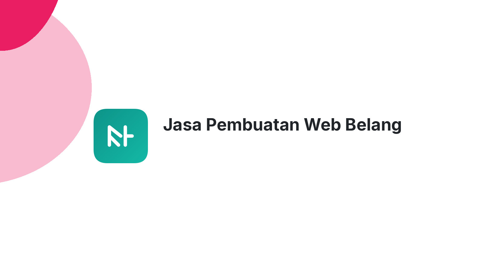 Jasa Pembuatan Web Belang