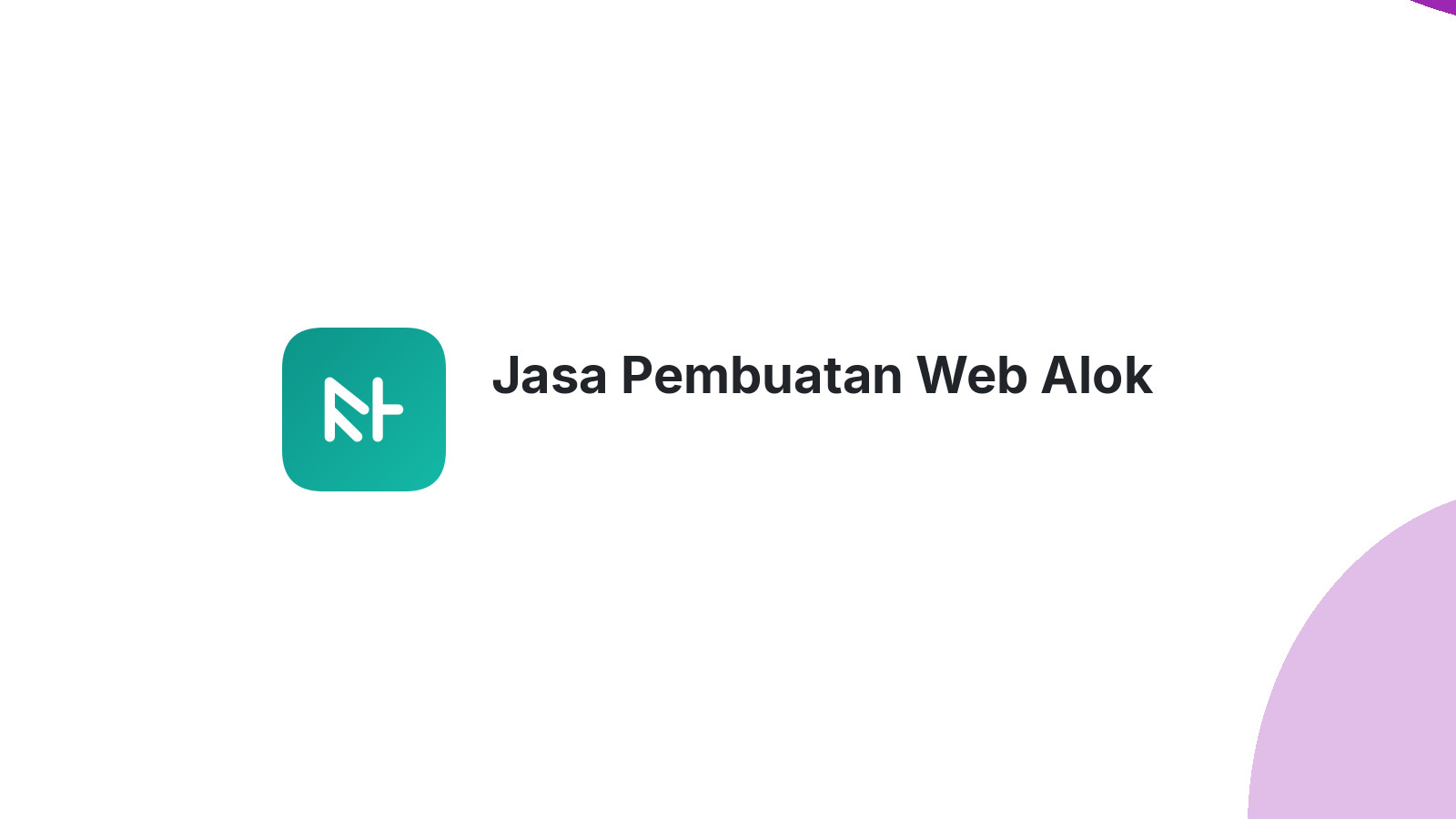 Jasa Pembuatan Web Alok