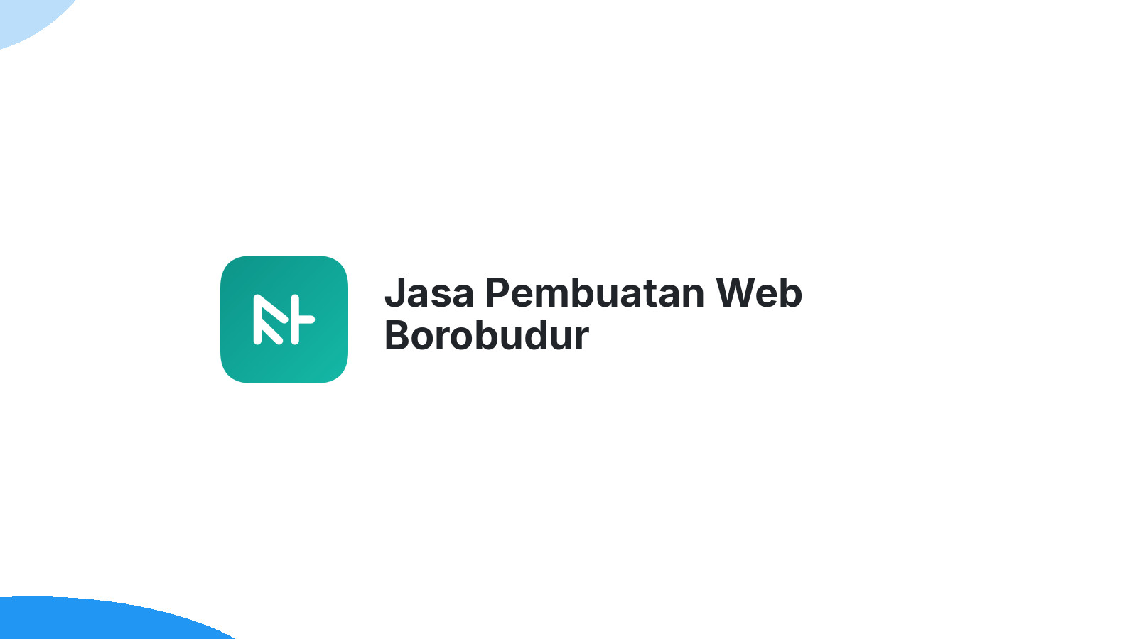 Jasa Pembuatan Web Borobudur