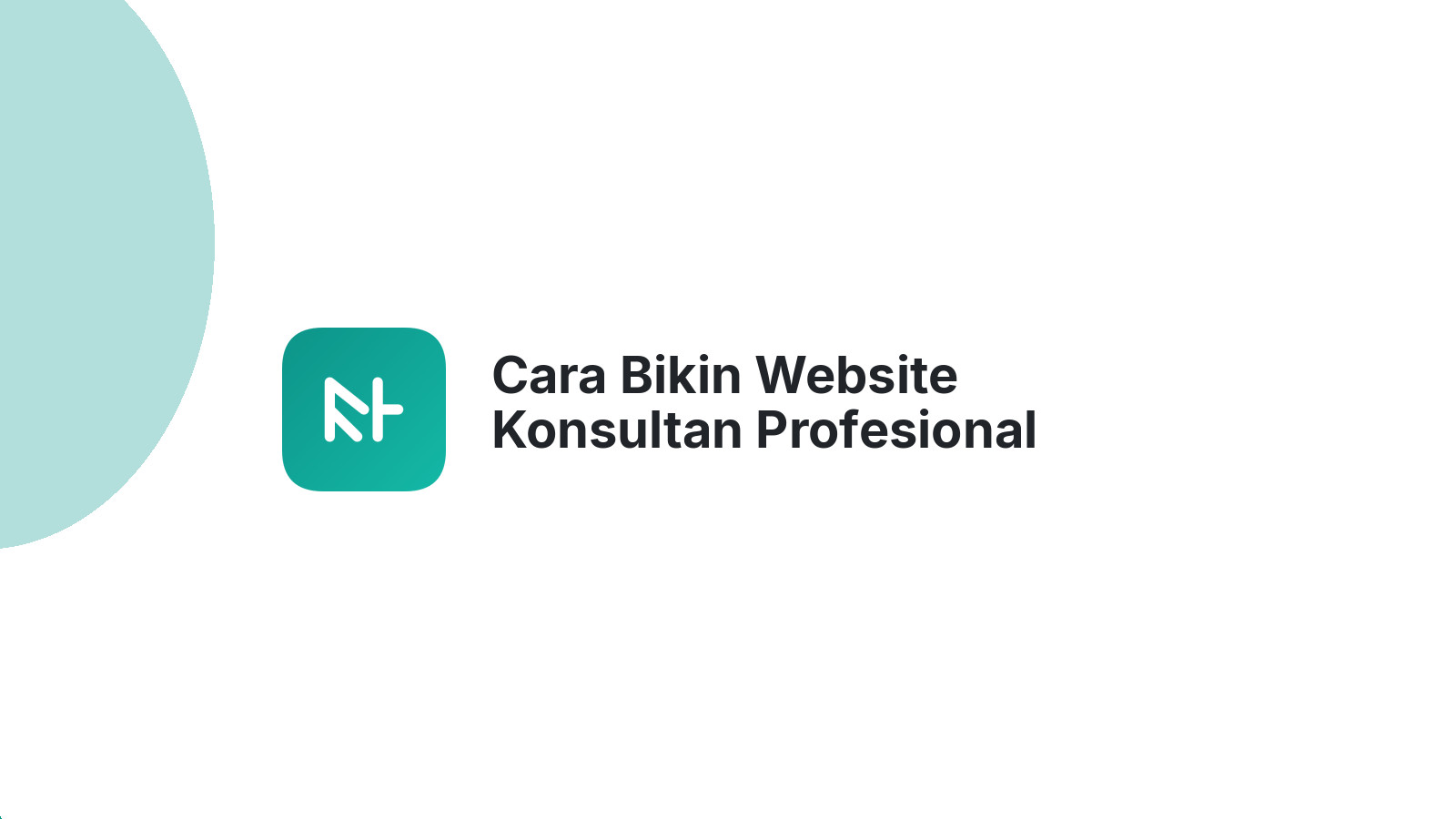 Cara Bikin Website Konsultan Profesional