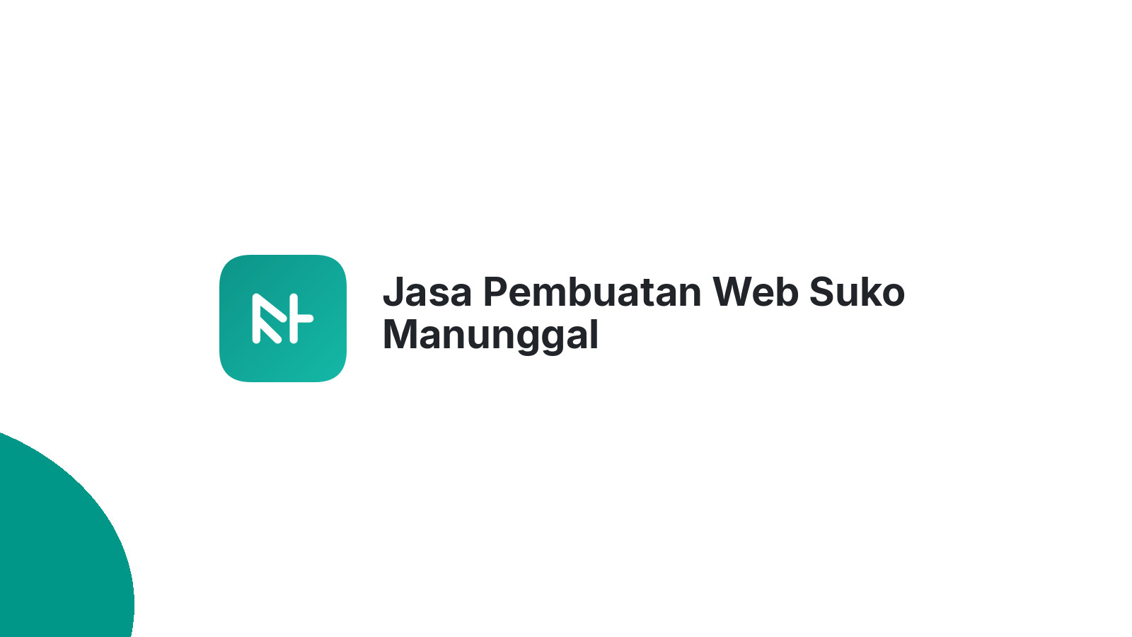 Jasa Pembuatan Web Suko Manunggal