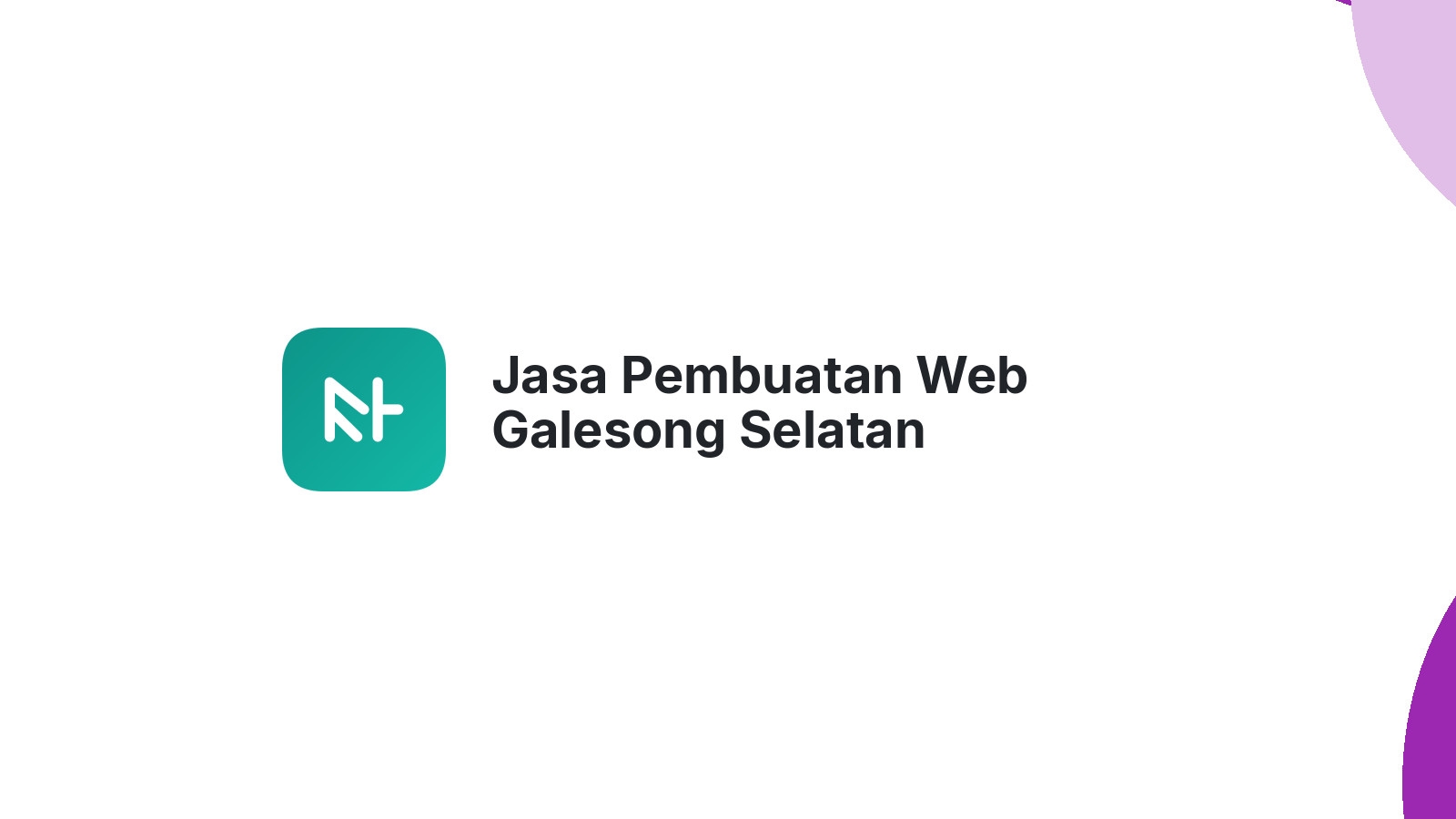 Jasa Pembuatan Web Galesong Selatan