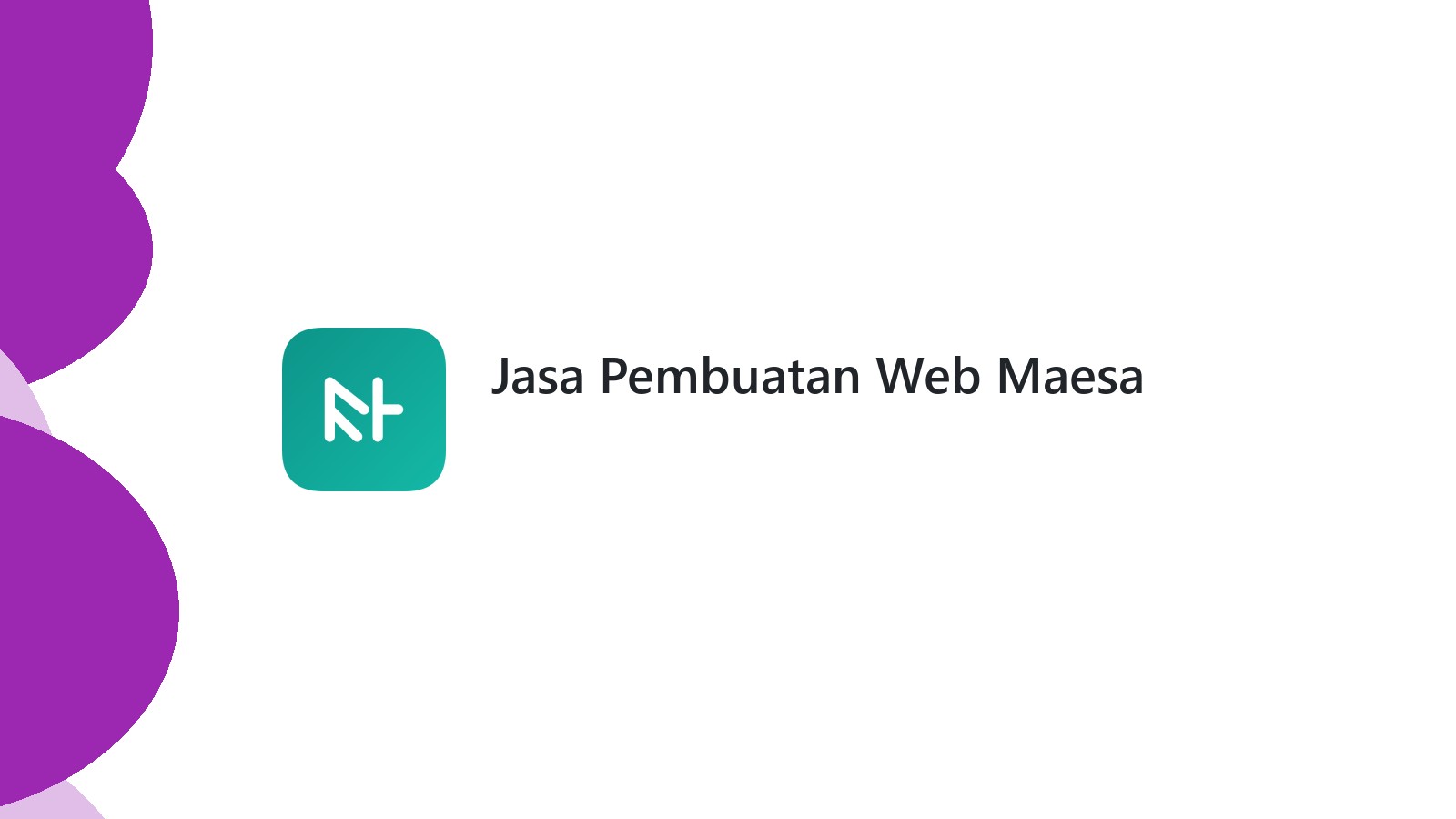 Jasa Pembuatan Web Maesa
