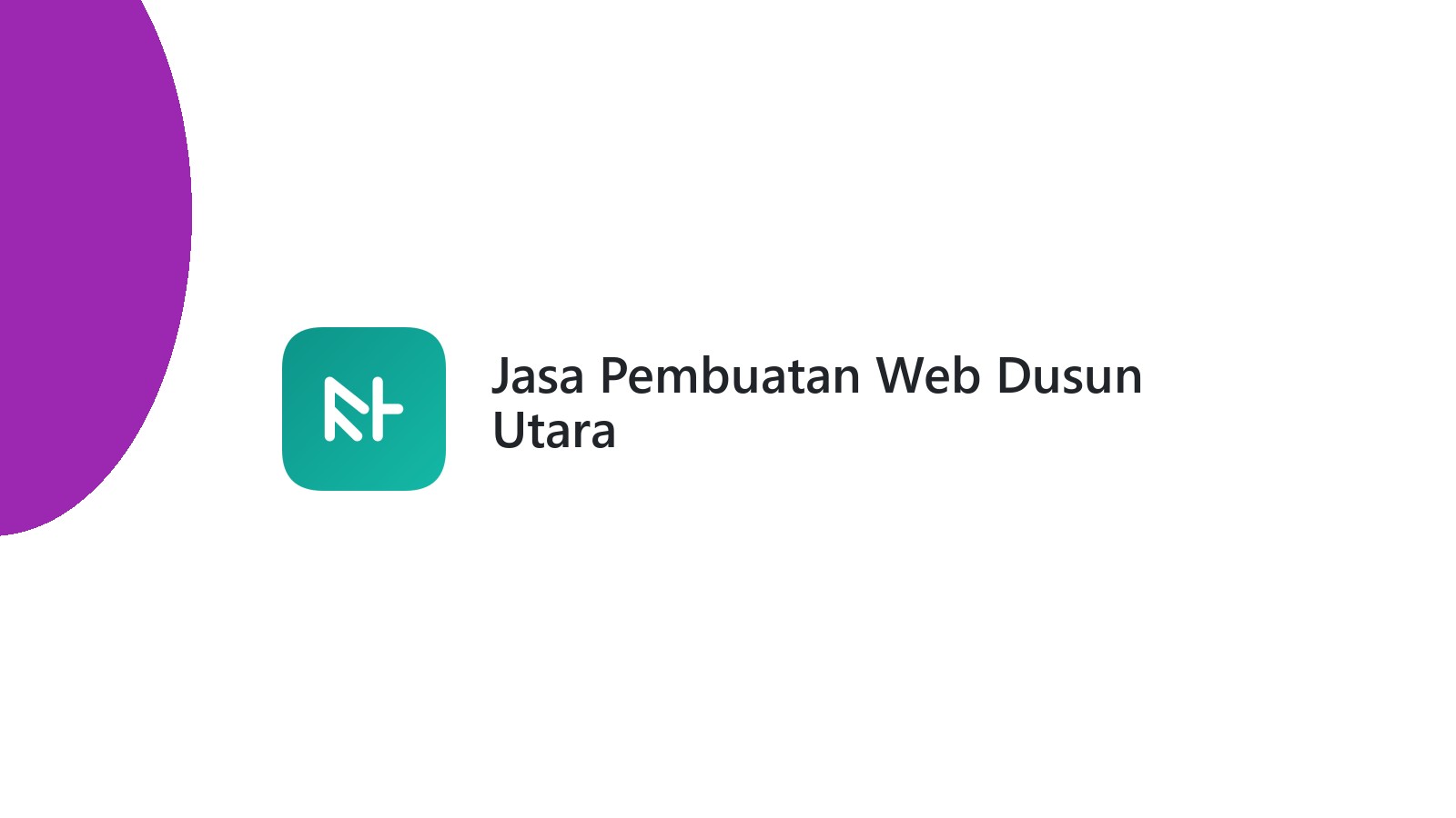 Jasa Pembuatan Web Dusun Utara