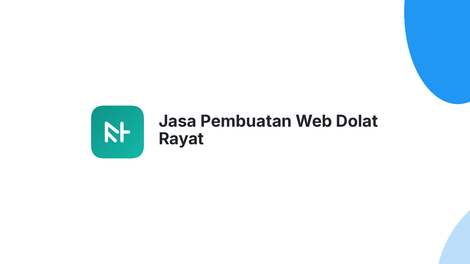 Jasa Pembuatan Web Dolat Rayat