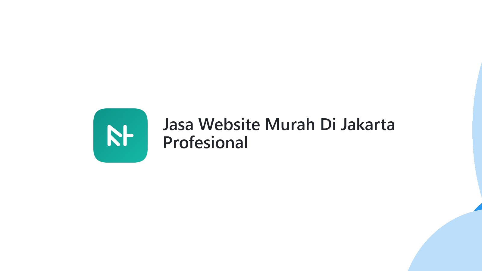Jasa Website Murah Di Jakarta Profesional
