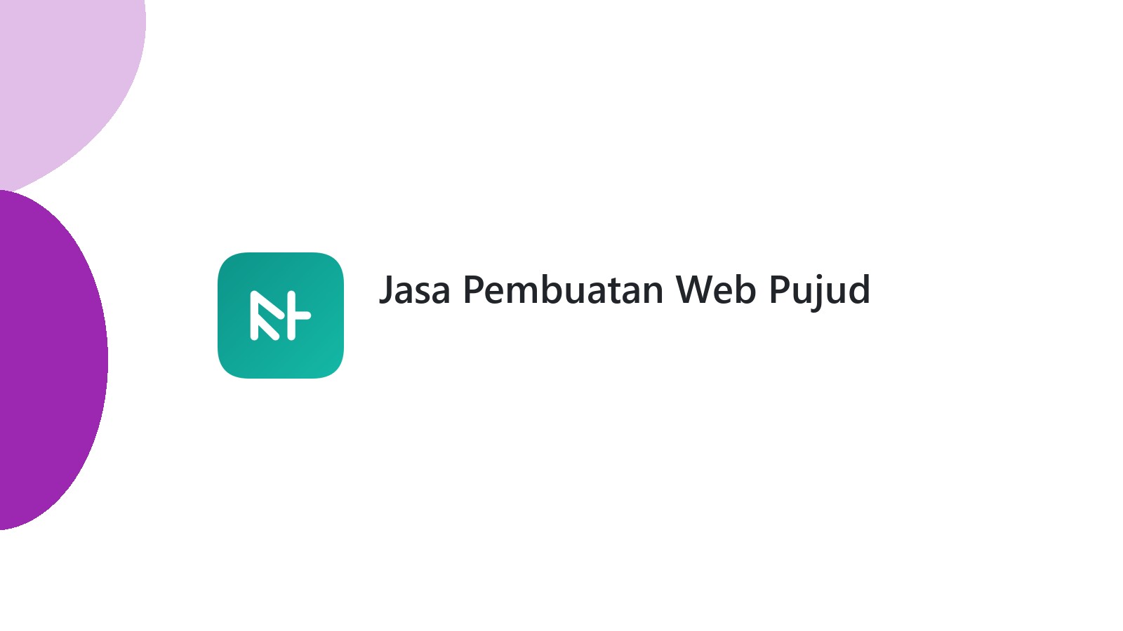 Jasa Pembuatan Web Pujud