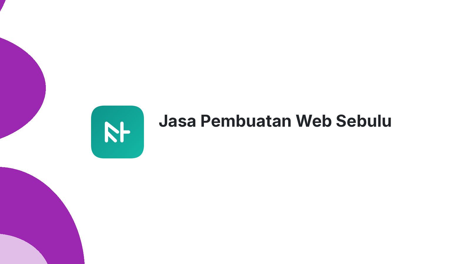 Jasa Pembuatan Web Sebulu