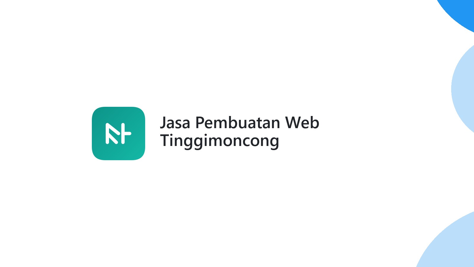 Jasa Pembuatan Web Tinggimoncong