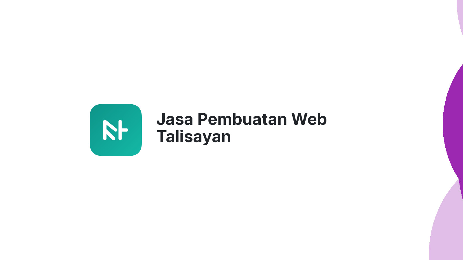 Jasa Pembuatan Web Talisayan