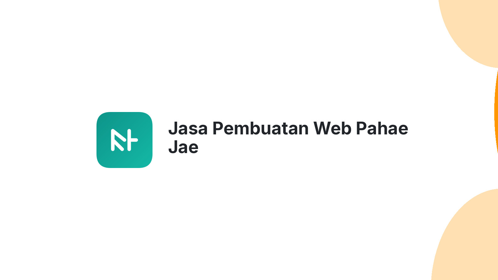 Jasa Pembuatan Web Pahae Jae
