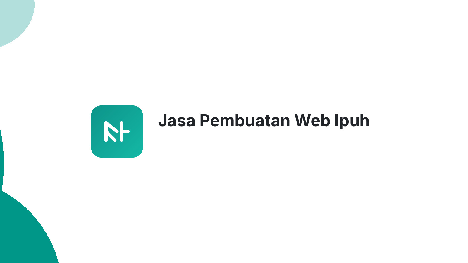 Jasa Pembuatan Web Ipuh
