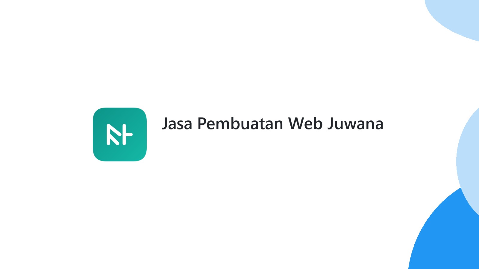 Jasa Pembuatan Web Juwana