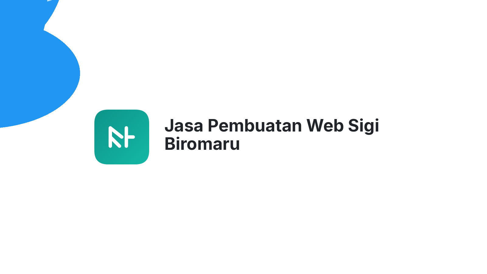 Jasa Pembuatan Web Sigi Biromaru