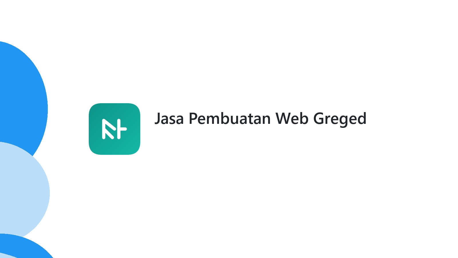 Jasa Pembuatan Web Greged