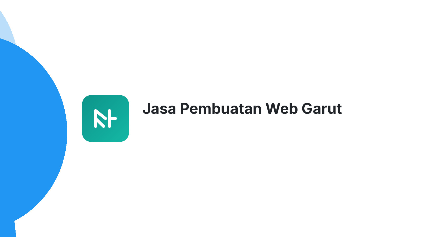 Jasa Pembuatan Web Garut