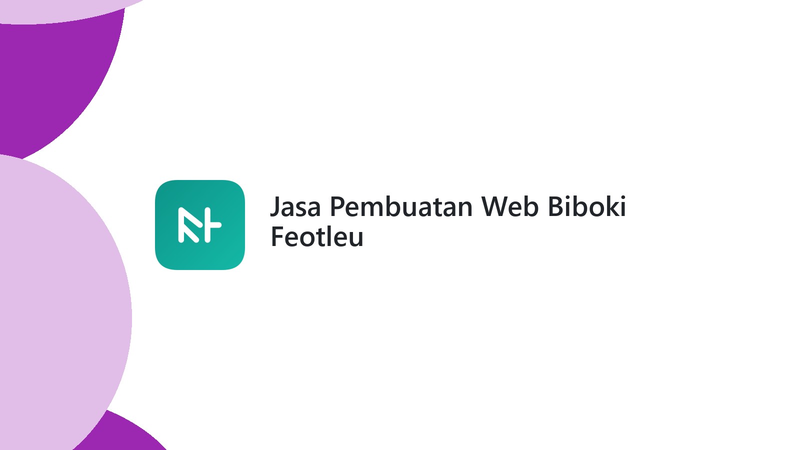 Jasa Pembuatan Web Biboki Feotleu