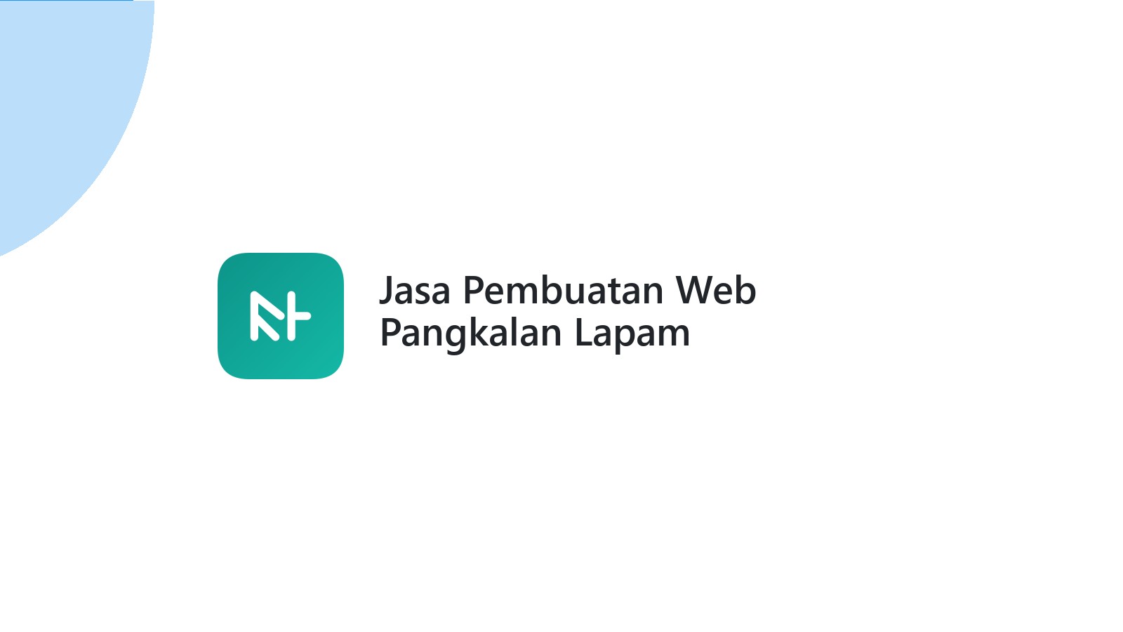 Jasa Pembuatan Web Pangkalan Lapam