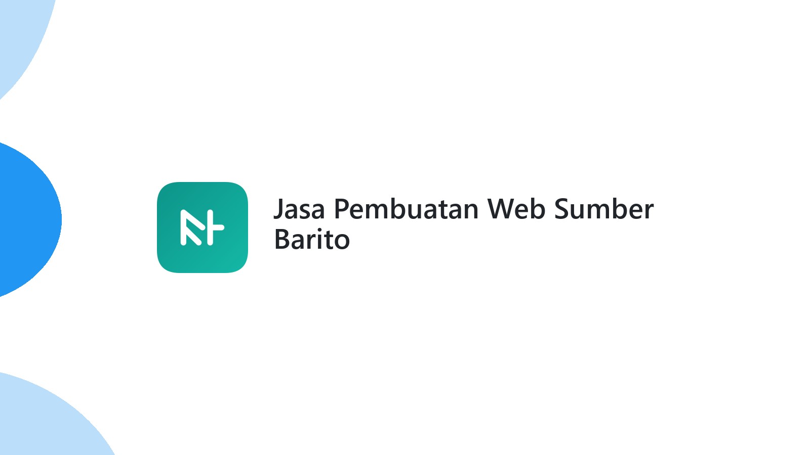 Jasa Pembuatan Web Sumber Barito