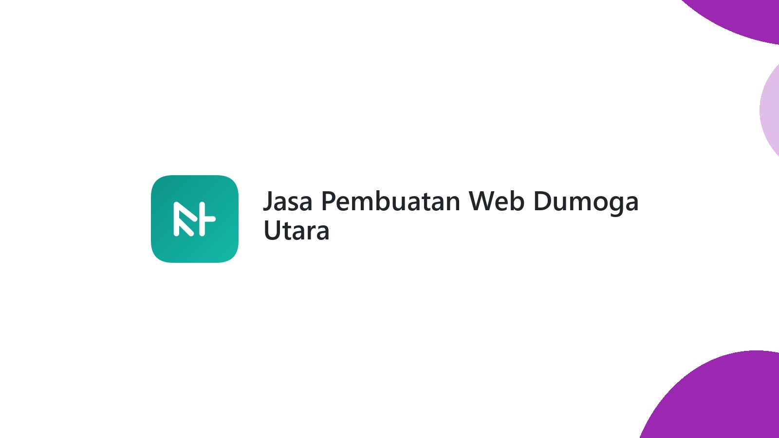 Jasa Pembuatan Web Dumoga Utara