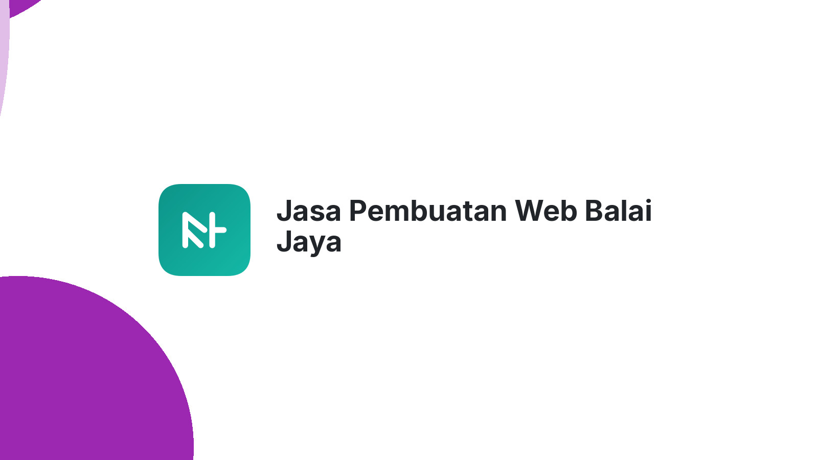 Jasa Pembuatan Web Balai Jaya