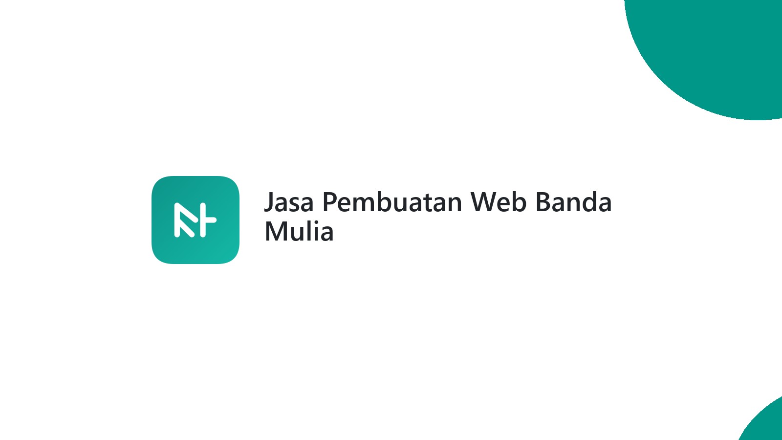 Jasa Pembuatan Web Banda Mulia