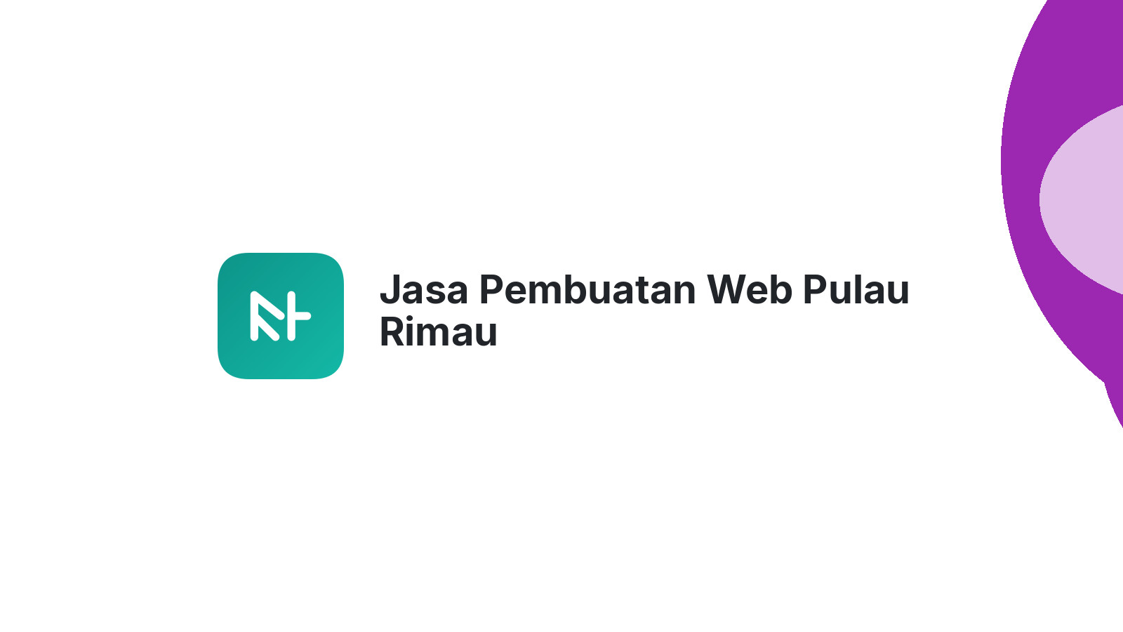 Jasa Pembuatan Web Pulau Rimau