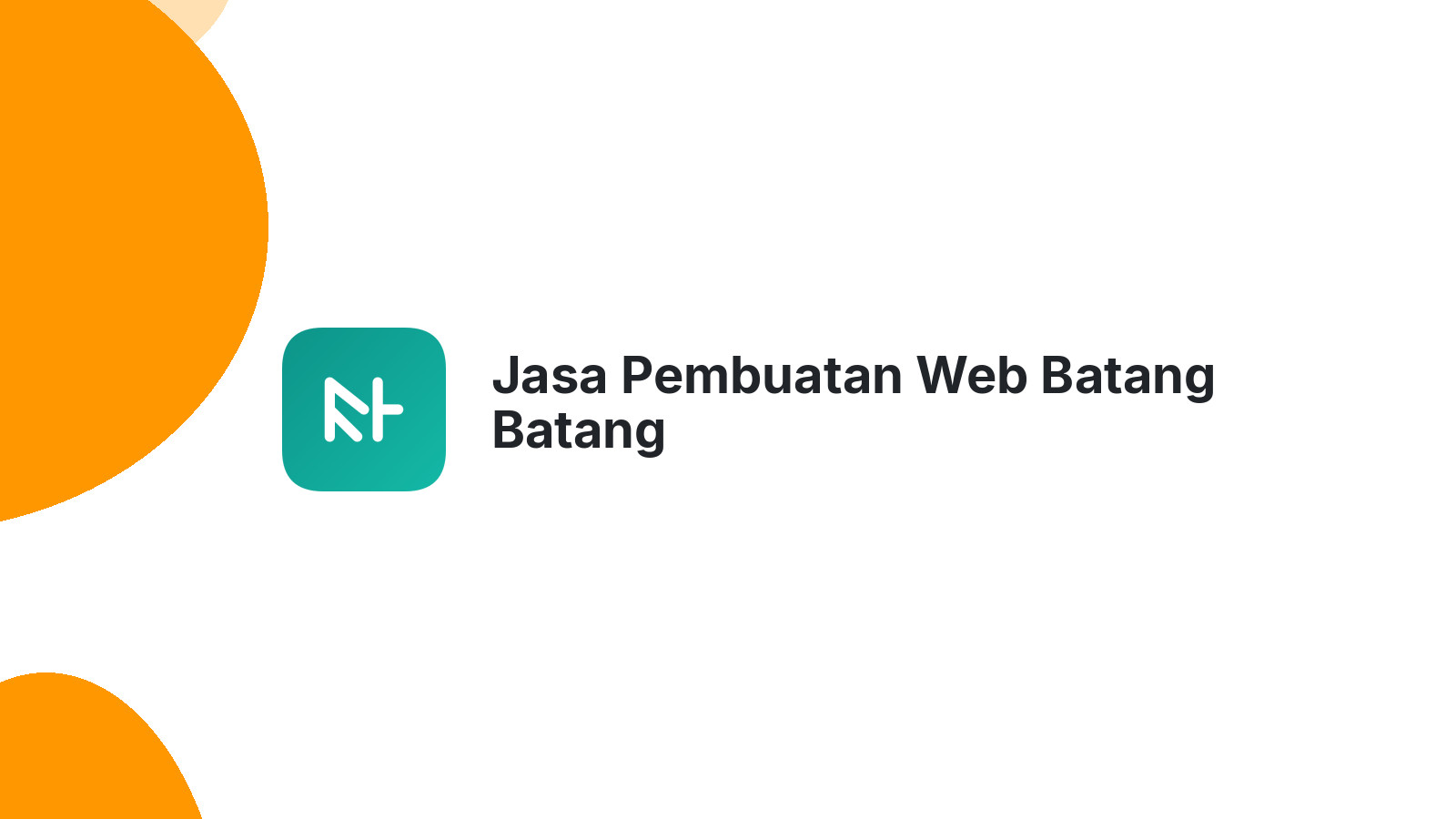 Jasa Pembuatan Web Batang Batang