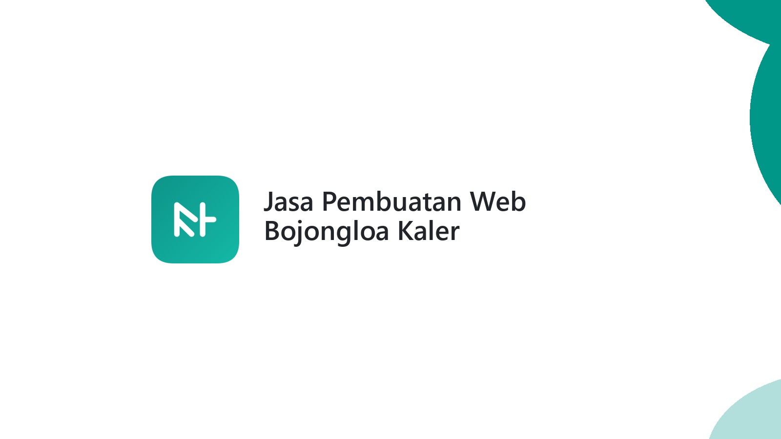 Jasa Pembuatan Web Bojongloa Kaler