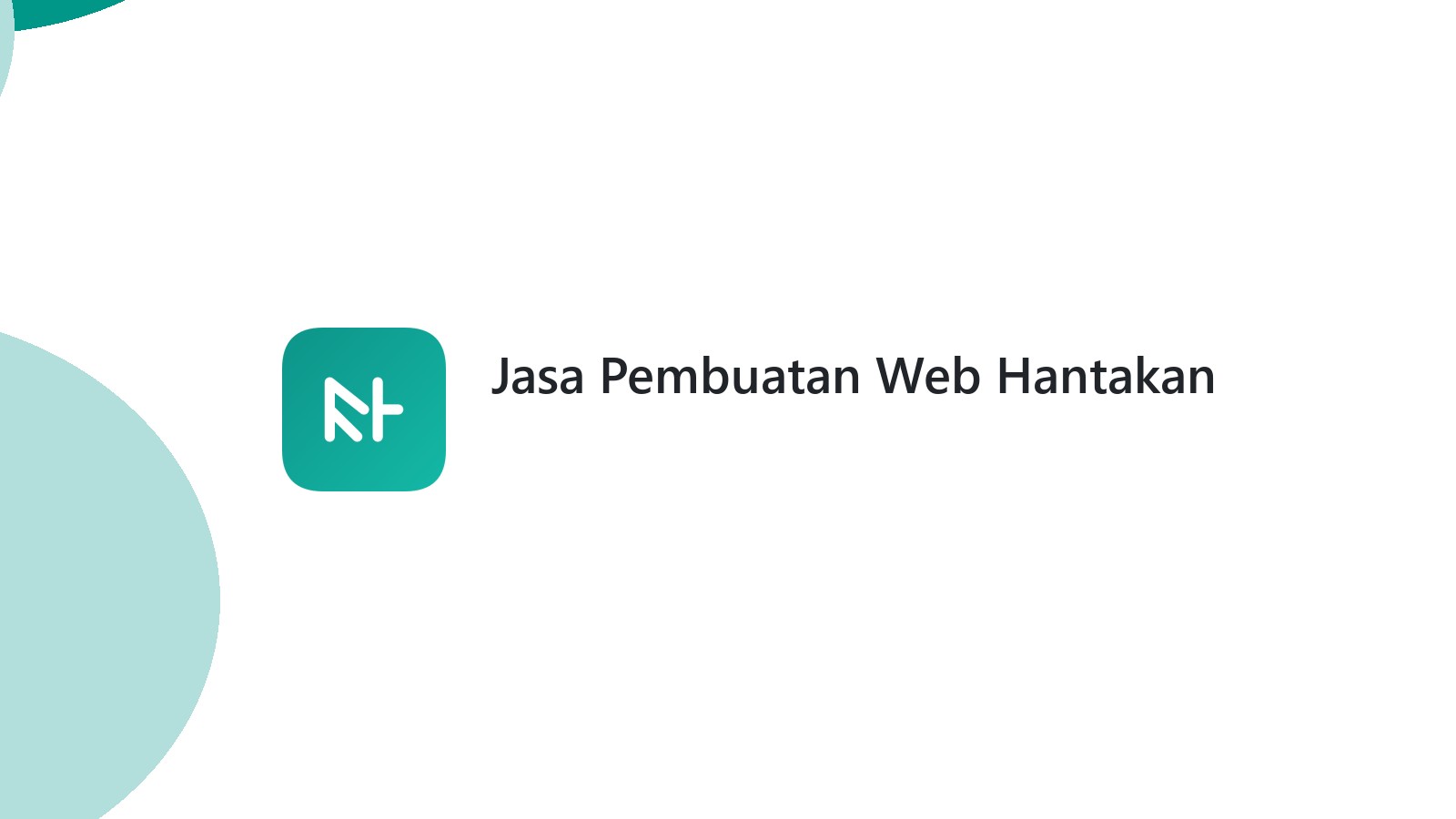 Jasa Pembuatan Web Hantakan