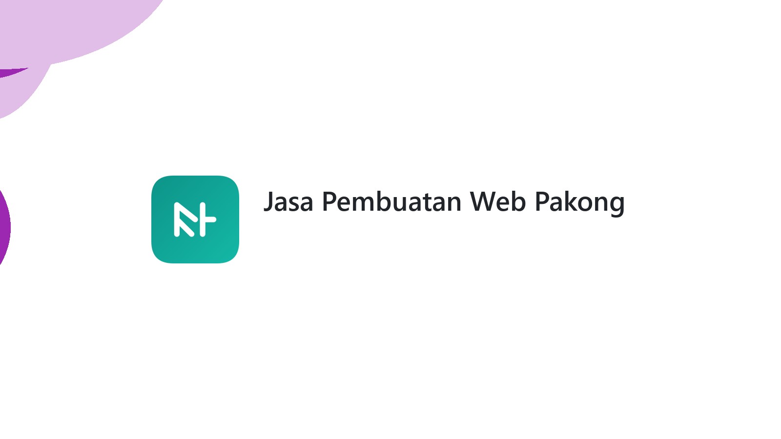 Jasa Pembuatan Web Pakong