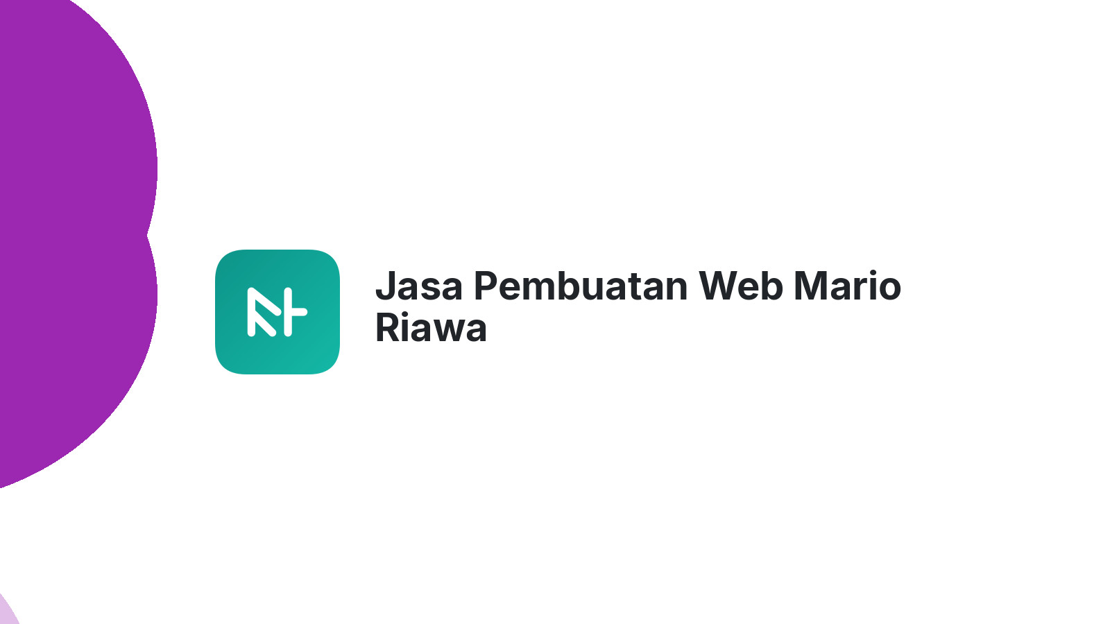 Jasa Pembuatan Web Mario Riawa