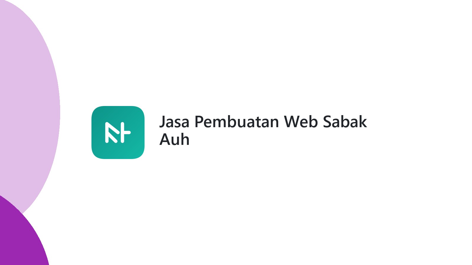 Jasa Pembuatan Web Sabak Auh