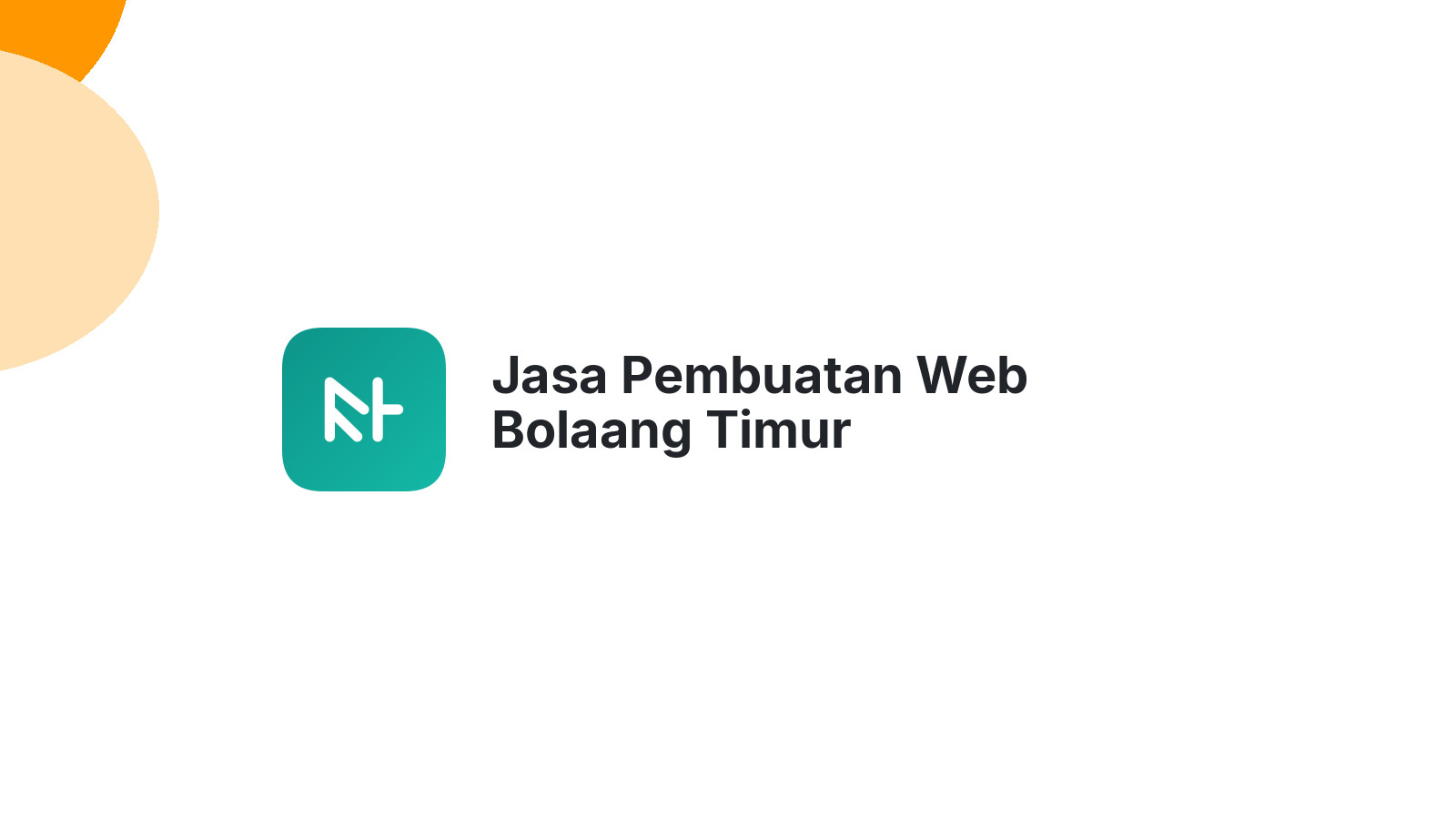 Jasa Pembuatan Web Bolaang Timur